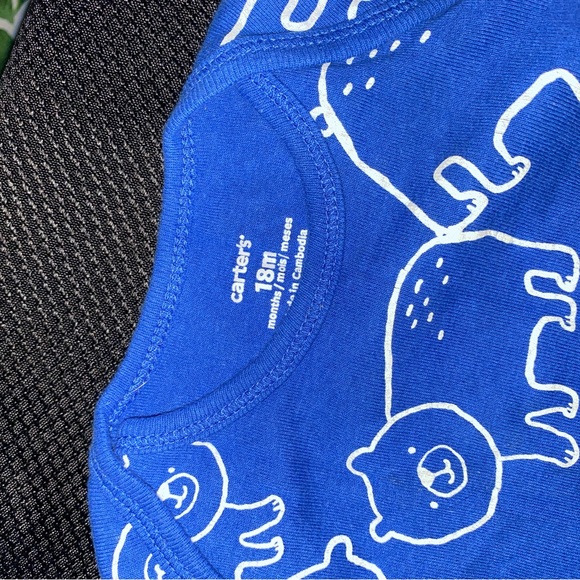 18 month winter long sleeve one piece bundle of 3 like new - Picture 2 of 4